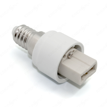 E14 auf G9 Adapter Konverter Fassung Lampensockel Keramik...