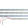 1m LED Aluminium Hart Strip Schiene Streifen Alu Strip Bar Lich Modul Lichtband 12V Kaltweiß