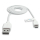 Energmix Flipper USB A zu Micro USB Kabel (Doppel USB) weiß 1 Meter
