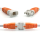 LED Verkabelung Verbinder Kabel Überbrückung Orange