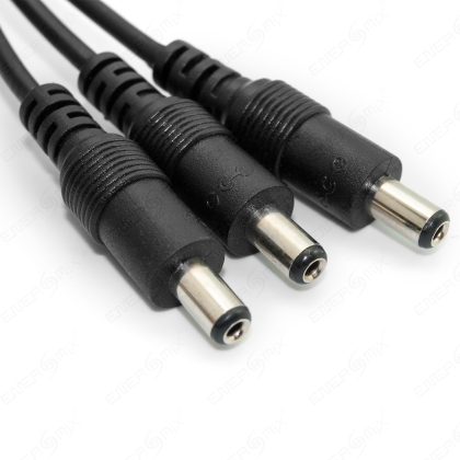 3 Fach DC Verbinder 1 zu 3 für LED Leiste, TV, Video Verbinder Adapter Kupplung für Trafo Netzteil LED Strip Leiste Streifen 12v